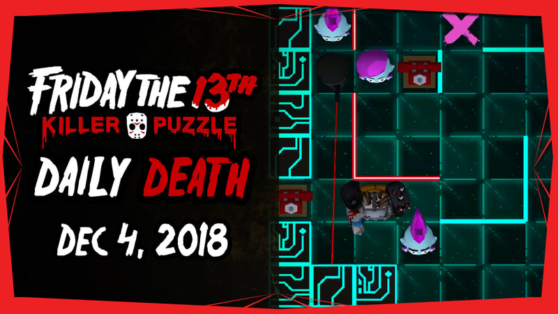 Friday the 13th: Killer Puzzle Daily Death Solution - December 4, 2018