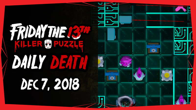 Friday the 13th: Killer Puzzle Daily Death Solution - December 7, 2018