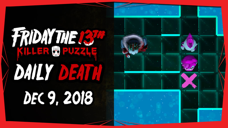 Friday the 13th: Killer Puzzle Daily Death Solution - December 9, 2018