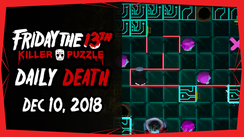 Friday the 13th: Killer Puzzle Daily Death Solution - December 10, 2018