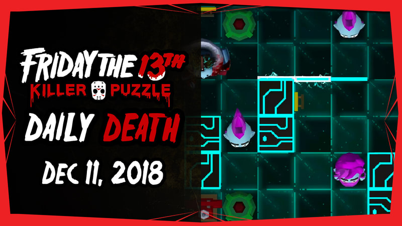 Friday the 13th: Killer Puzzle Daily Death Solution - December 11, 2018